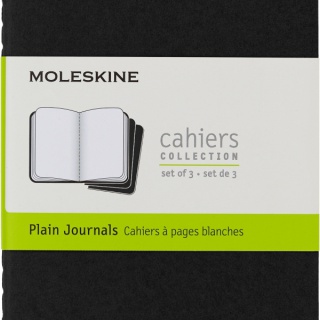 Zestaw 3 zeszytów Moleskine Cahier Journals P