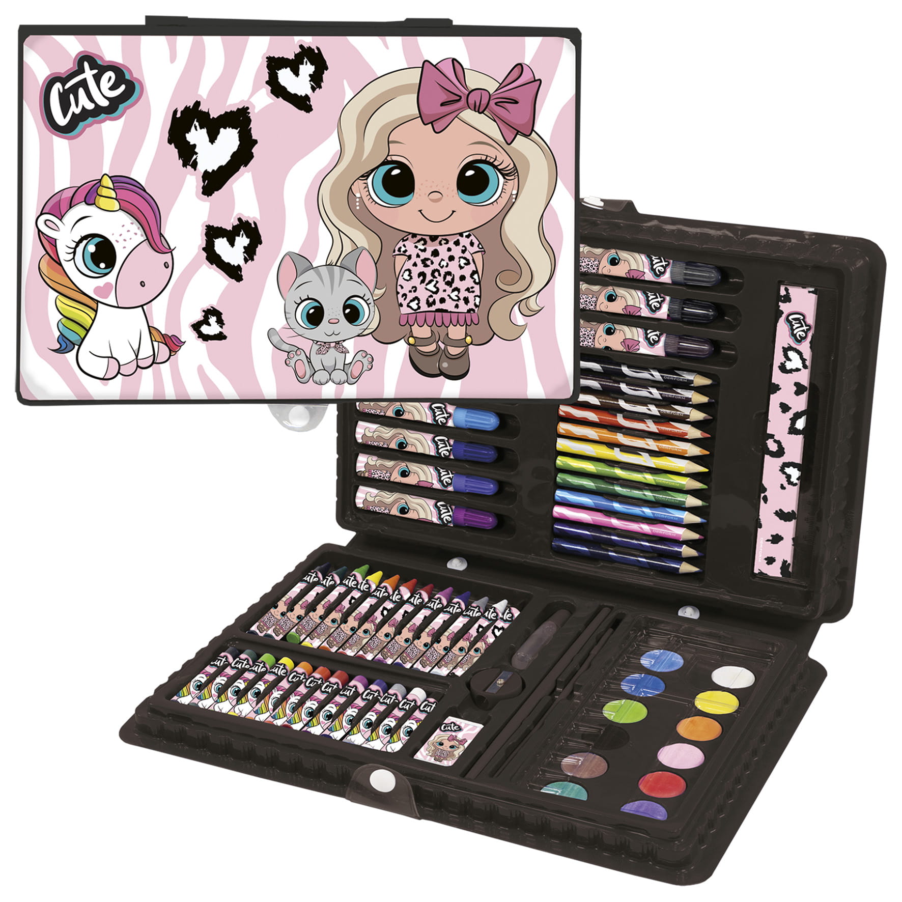 Zestaw artystyczny Best Friends 10 Derform 71 elementów