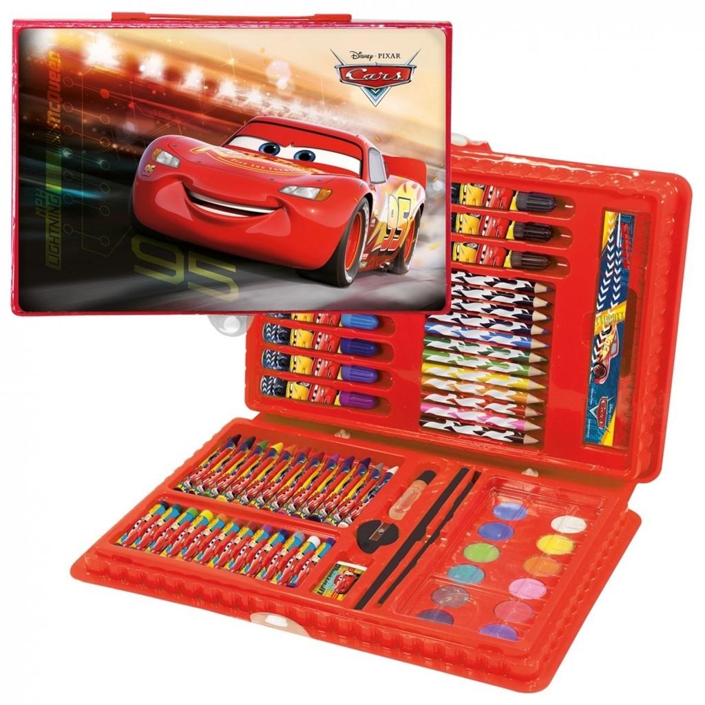 Zestaw artystyczny cars 50 Derform 71 elementów