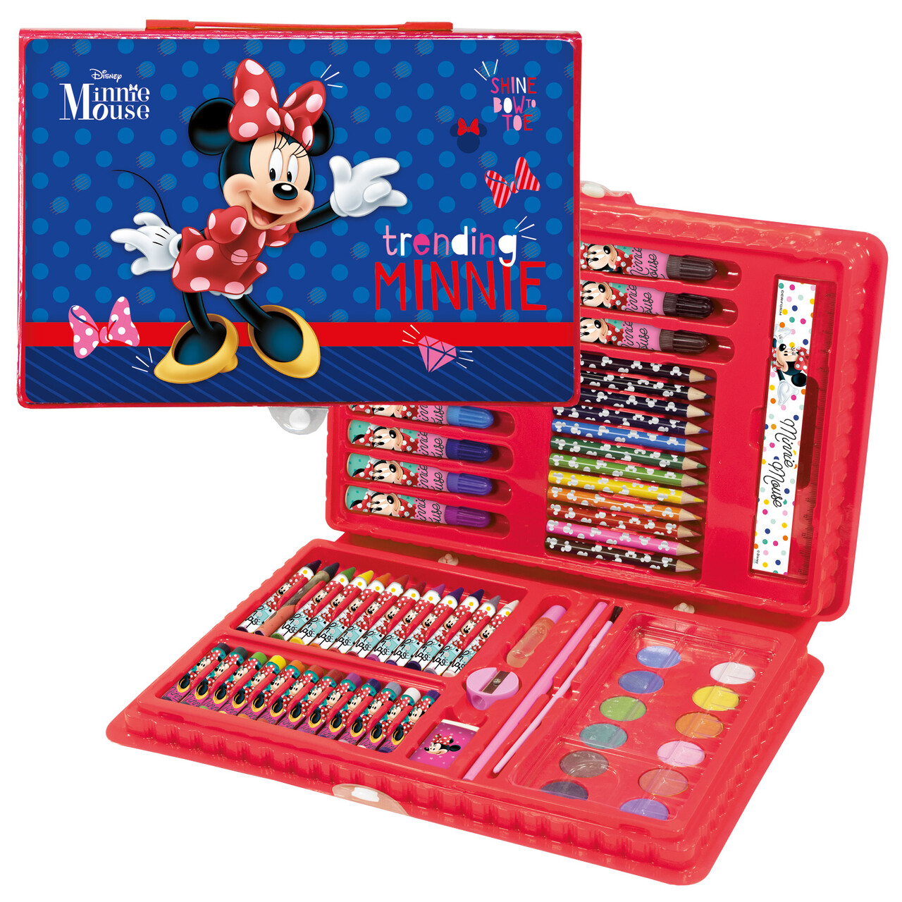 Zestaw artystyczny Derform 71 elementów Minnie 27