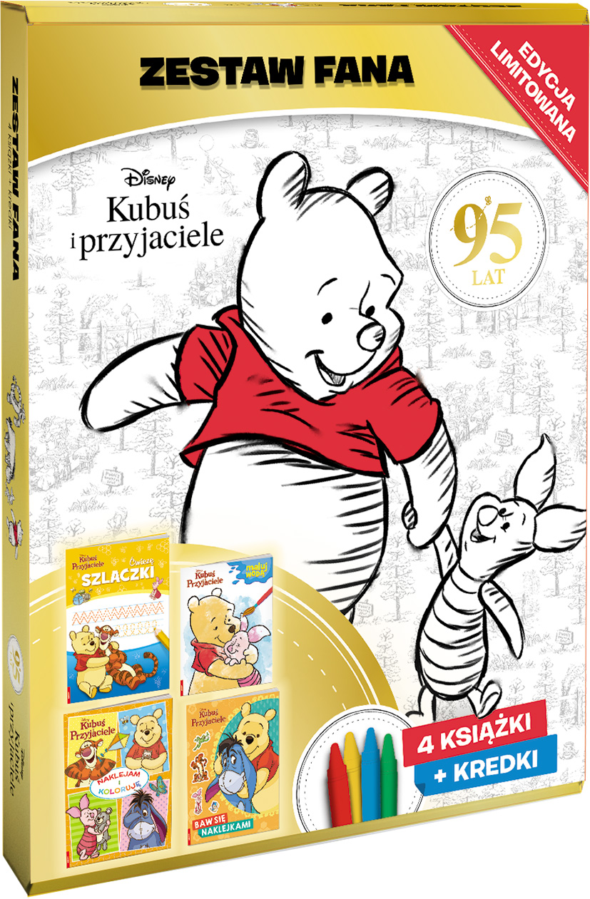 Zestaw fana Kubuś i przyjaciele ZST-9109