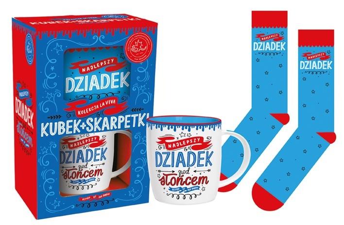 Zestaw kubek + skarpetki Dziadek
