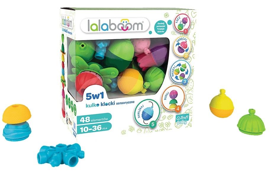 Zestaw kulko-klocków - 48 elementów