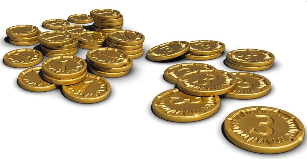 Zestaw monet deluxe Everdell