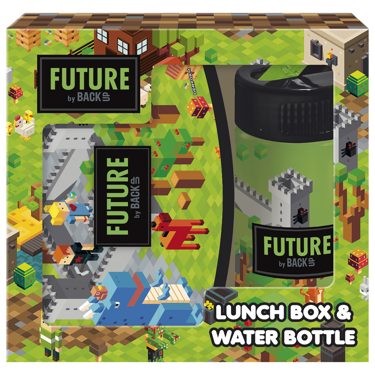 Zestaw Śniadaniówka + bidon Game Level