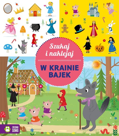 Zestaw Szukaj i naklejaj Na wsi W krainie bajek Wśród zwierząt