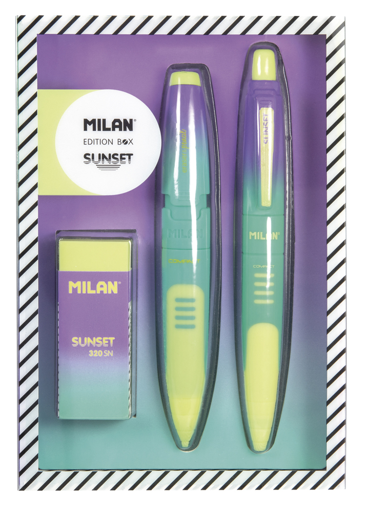 Zestaw upominkowy mały Milan SUNSET żółty
