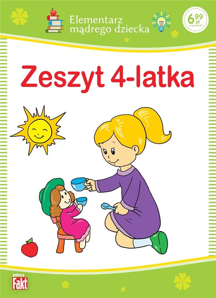 Zeszyt 4-latka. Elementarz mądrego dziecka