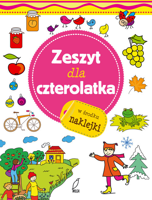 Zeszyty mądrego malucha. Zeszyt dla czterolatka + naklejki
