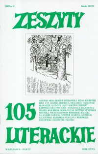 Zeszyty Literackie 105  Józef Czapski