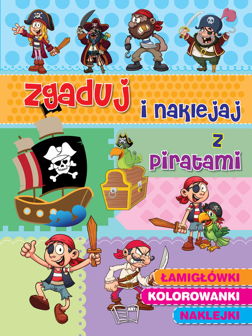 Zgaduj i naklejaj z piratami