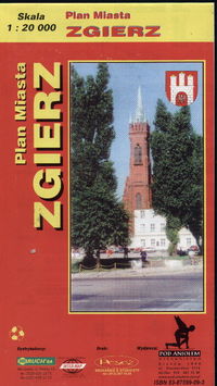 Zgierz-plan miasta/Pod aniołem/1:20000/