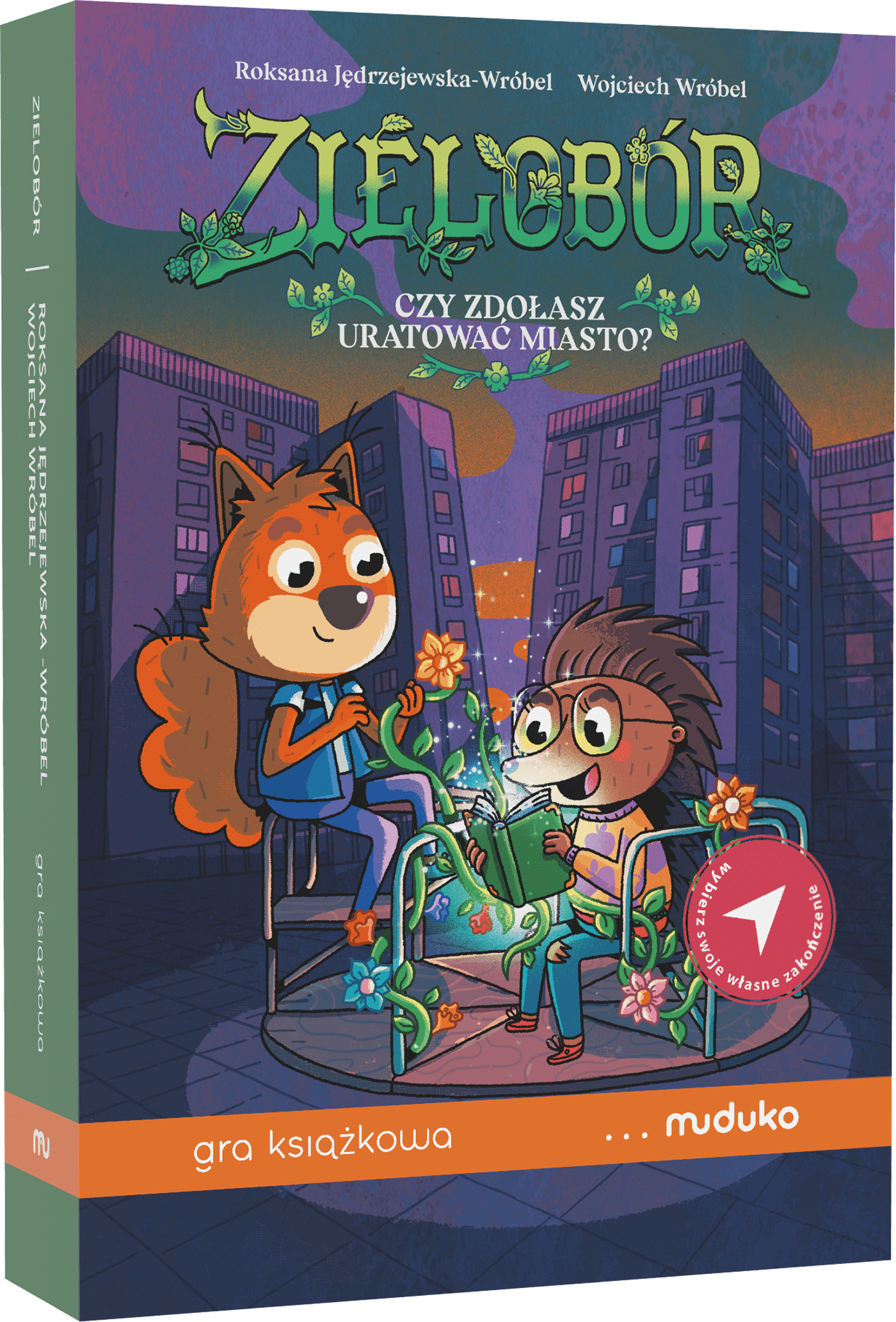 Zielobór Czy zdołasz uratować miasto? Gra książkowa