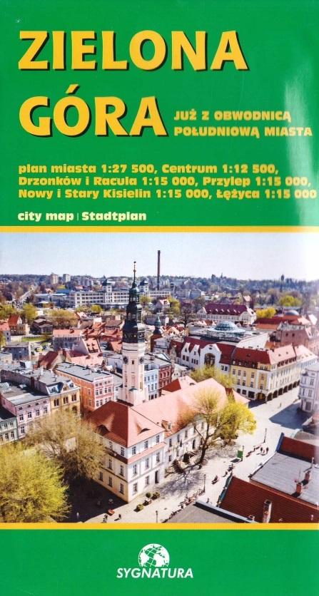 Zielona Góra - Plan miasta