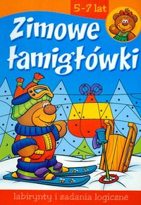 Zimowe łamigłówki 5-7 lat