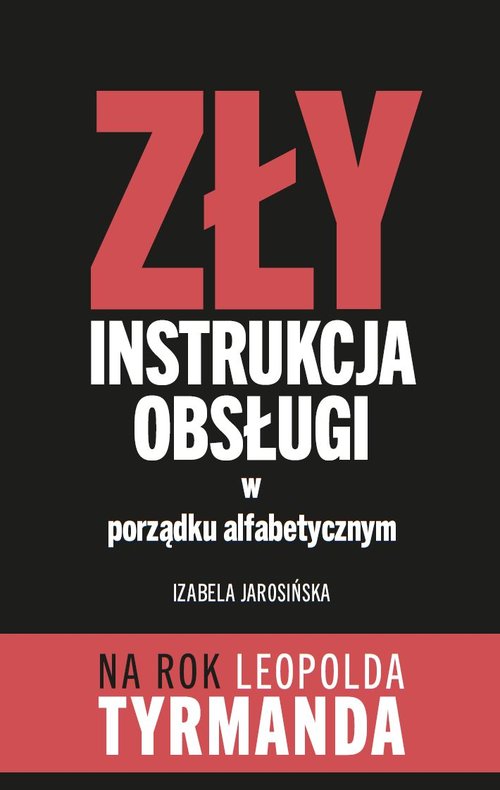 Zły Instrukcja obsługi w porządku alfabetycznym