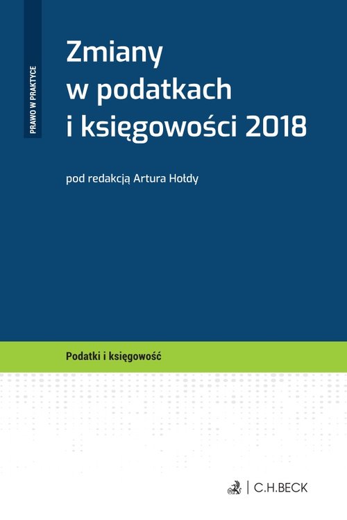 Zmiany w podatkach i księgowości 2018