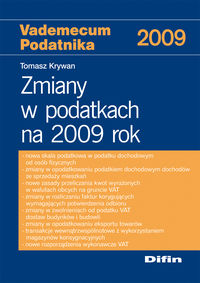 Zmiany w podatkach na 2009 rok