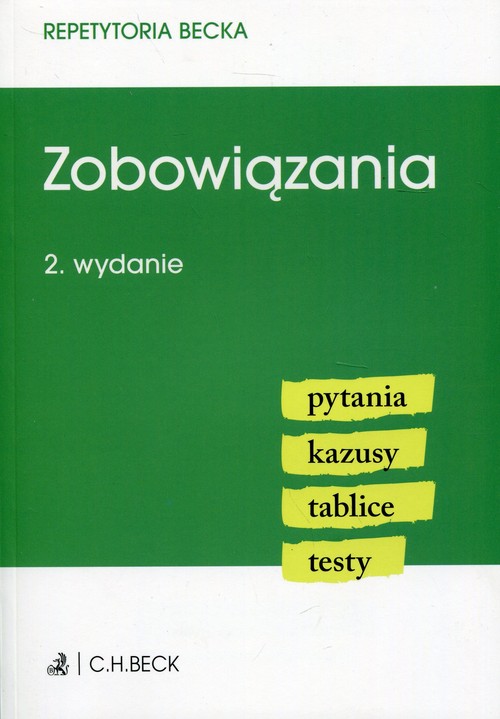 Zobowiązania Repetytoria Becka