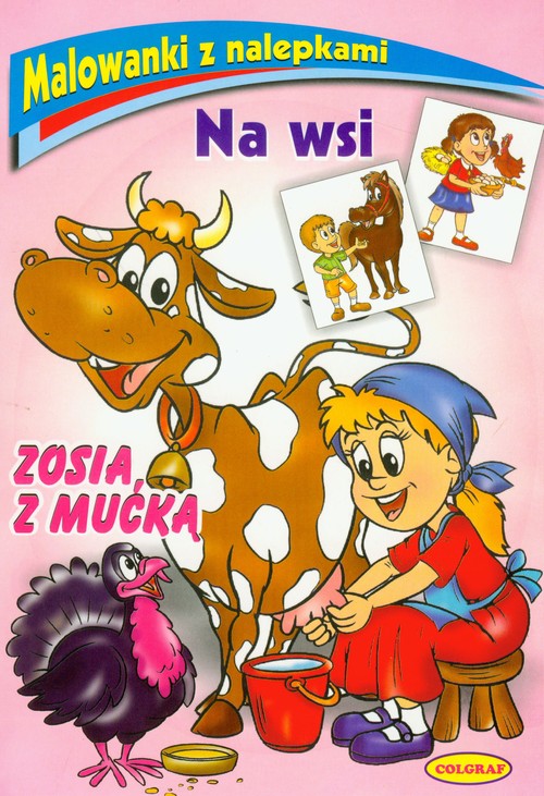 Zosia z Mućką naklejki