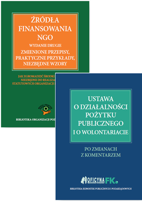Źródła finansowania NGO / Ustawa o działalności pożytku publicznego i o wolontariacie