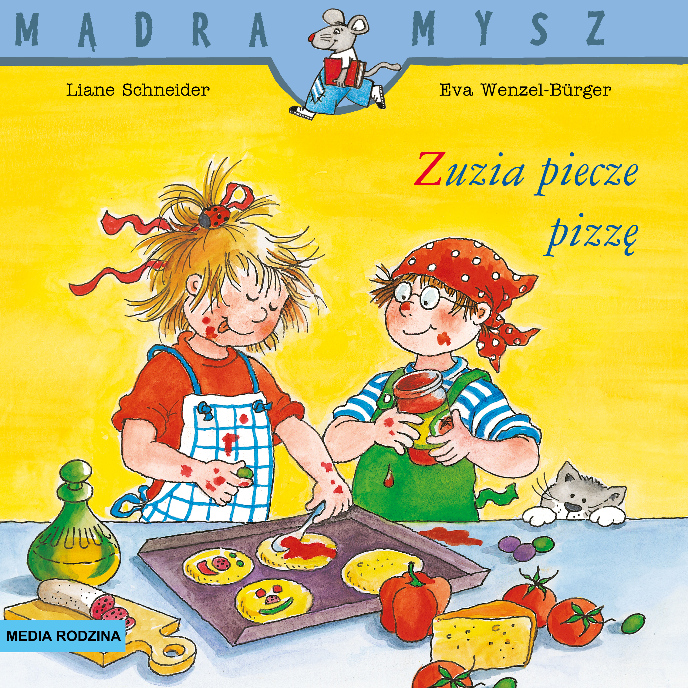 Zuzia piecze pizzę. Mądra Mysz