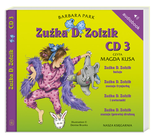 Zuźka D. Zołzik - książka audio na 3 CD (format mp3)