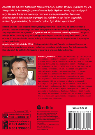 Związane skrzydła. Dlaczego polskie samoloty spadają. Raport pilota. eBook