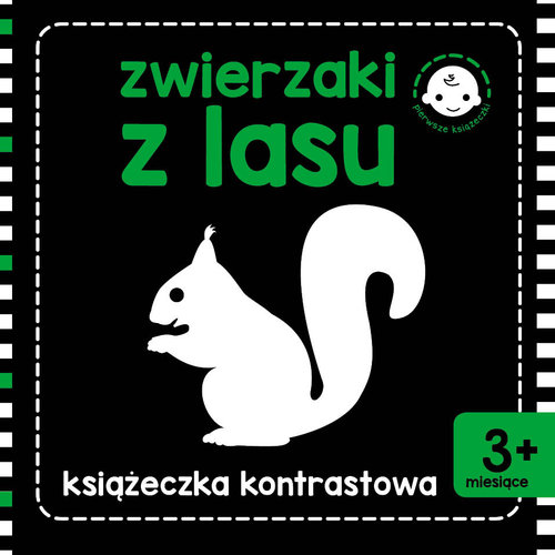 Zwierzaki z lasu Książeczka kontrastowa