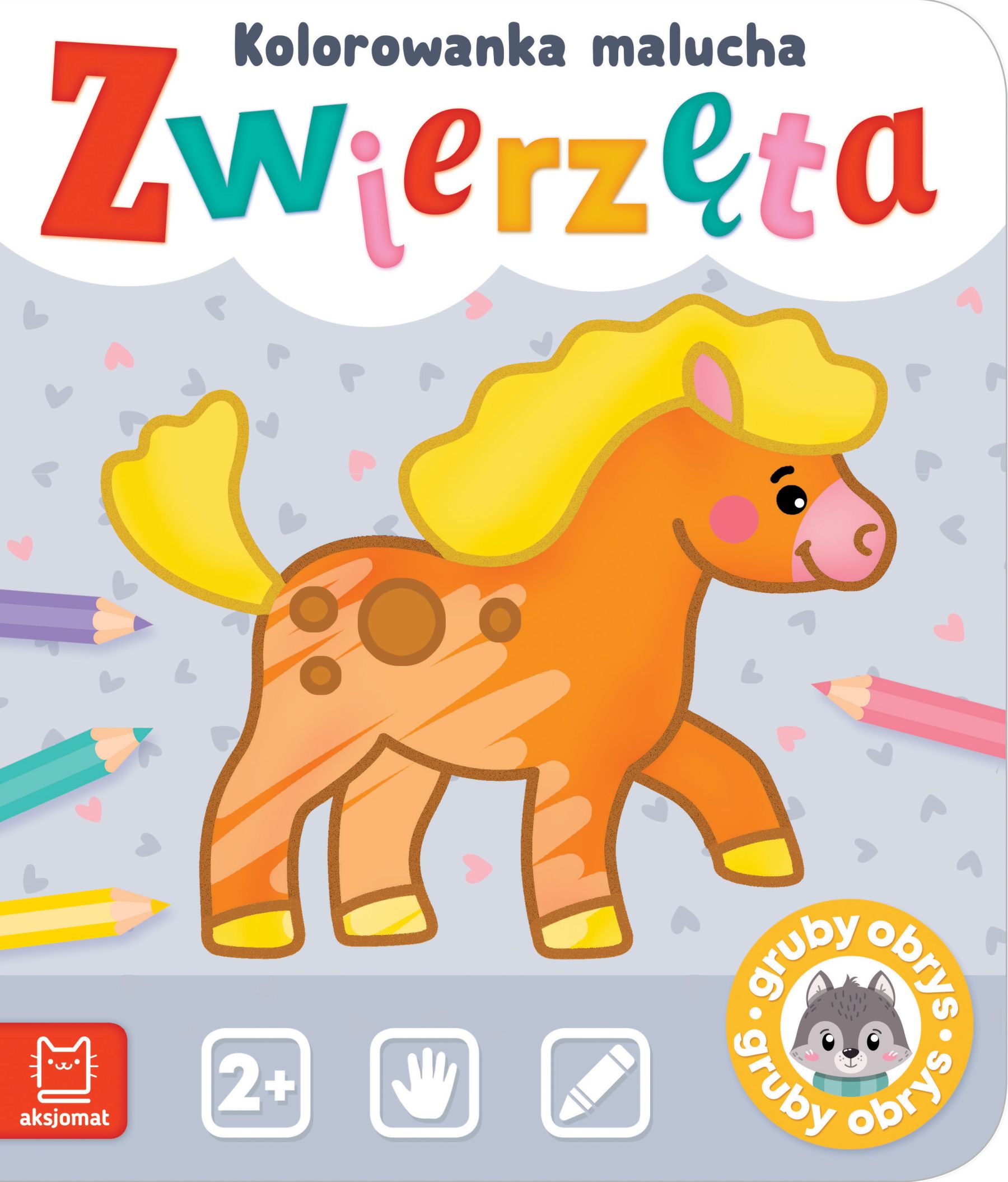 Zwierzęta Kolorowanka malucha