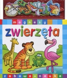Zwierzęta Magnesy Zabawa + Nauka
