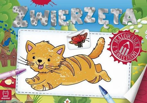 Zwierzęta Malowanka z naklejkami