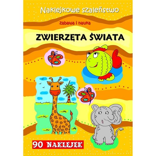 Zwierzęta świata Naklejkowe szaleństwo