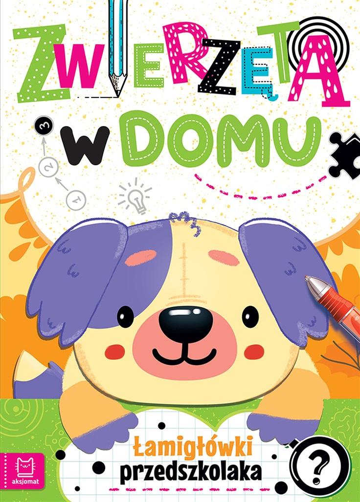 Zwierzęta w domu Łamigłówki przedszkolaka