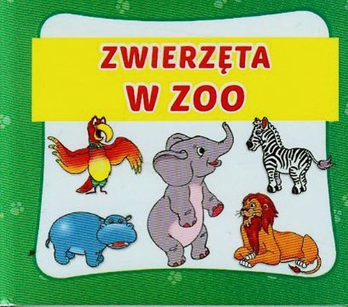 Zwierzęta w zoo harmonijka mała