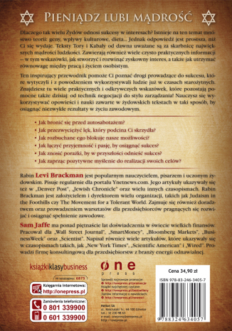 Żydowska mądrość w biznesie. Jak odnieść prawdziwy sukces dzięki lekcjom z Tory i innych starożytnyc