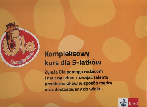 Żyrafa Ola i przyjaciele Kompleksowy kurs dla 5-latków Pakiet